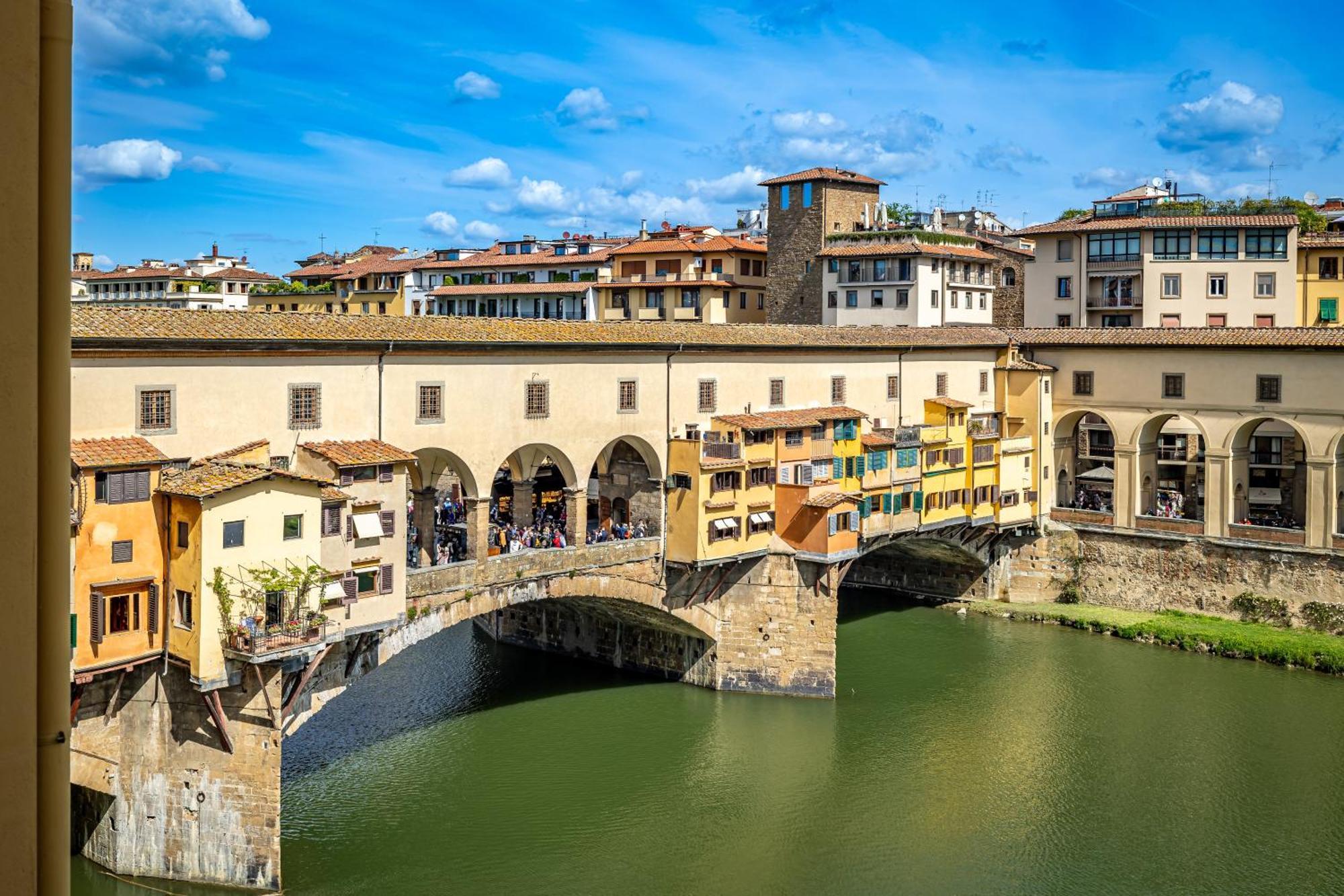 Yd Balcony On Pontevecchio View Apartman Firenze Kültér fotó